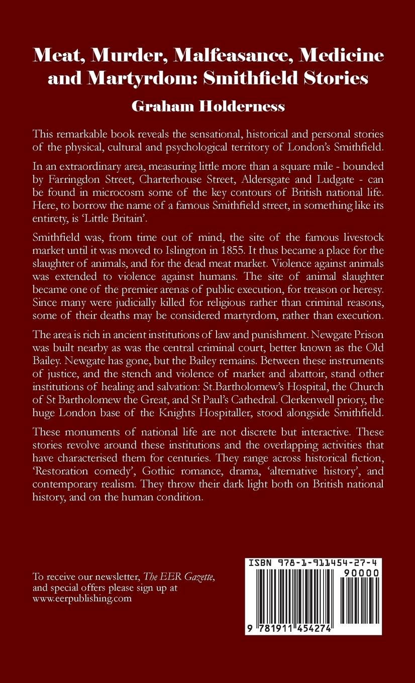 Rückseitencover Meat, Murder, Malfeasance, Medicine and Martyrdom