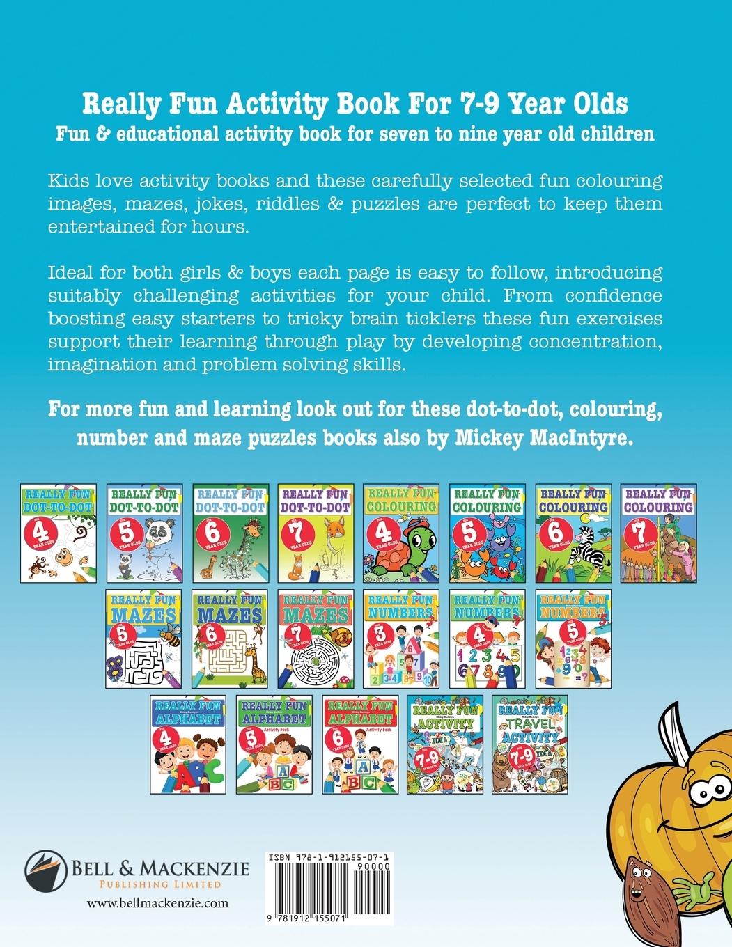 Rückseitencover Really Fun Activity Book For 7-9 Year Olds