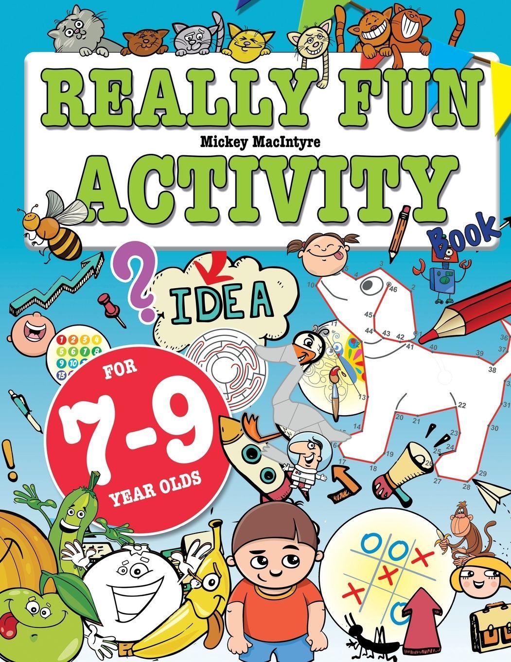 Vorderes Coverbild Really Fun Activity Book For 7-9 Year Olds