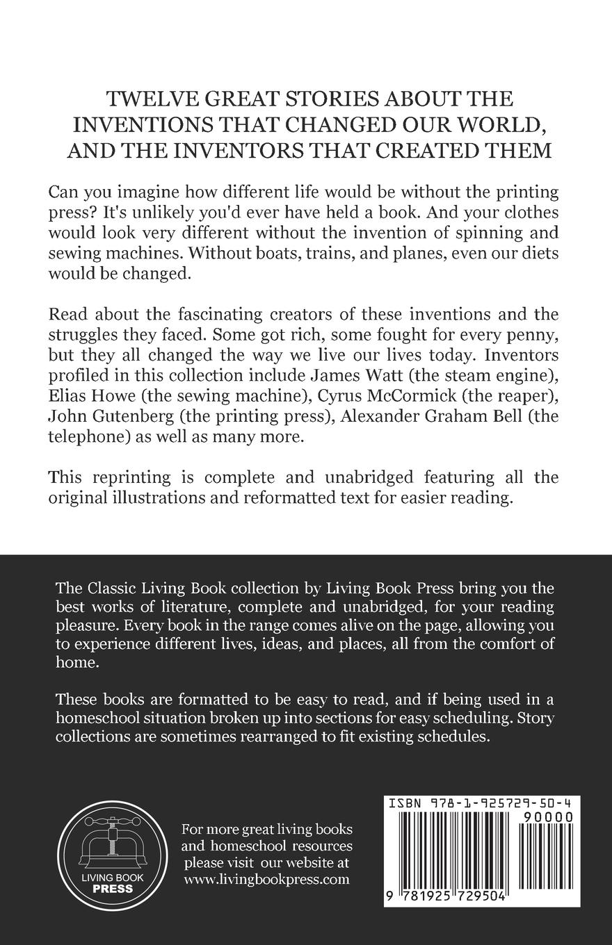 Rückseitencover Great Inventors and their Inventions