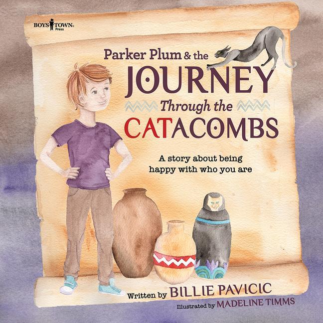 Vorderes Coverbild Parker Plum and the Journey Through the Catacombs