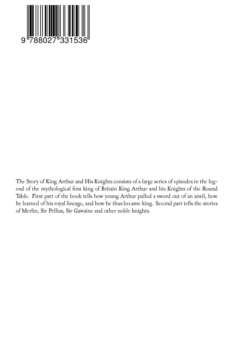 Rückseitencover King Arthur and His Knights