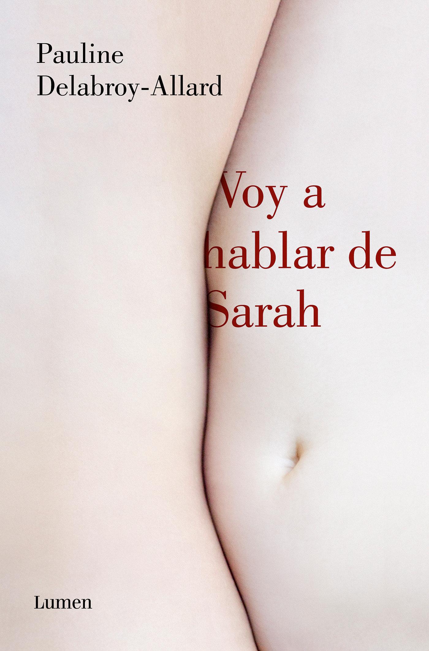Vorderes Coverbild Voy a hablar de Sarah