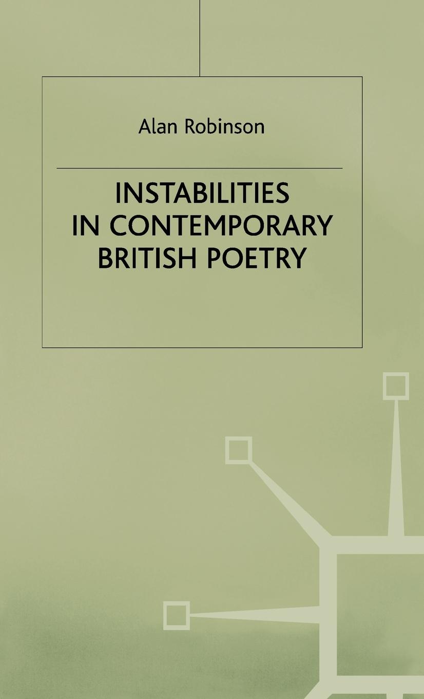 Vorderes Coverbild Instabilities in Contemporary British Poetry