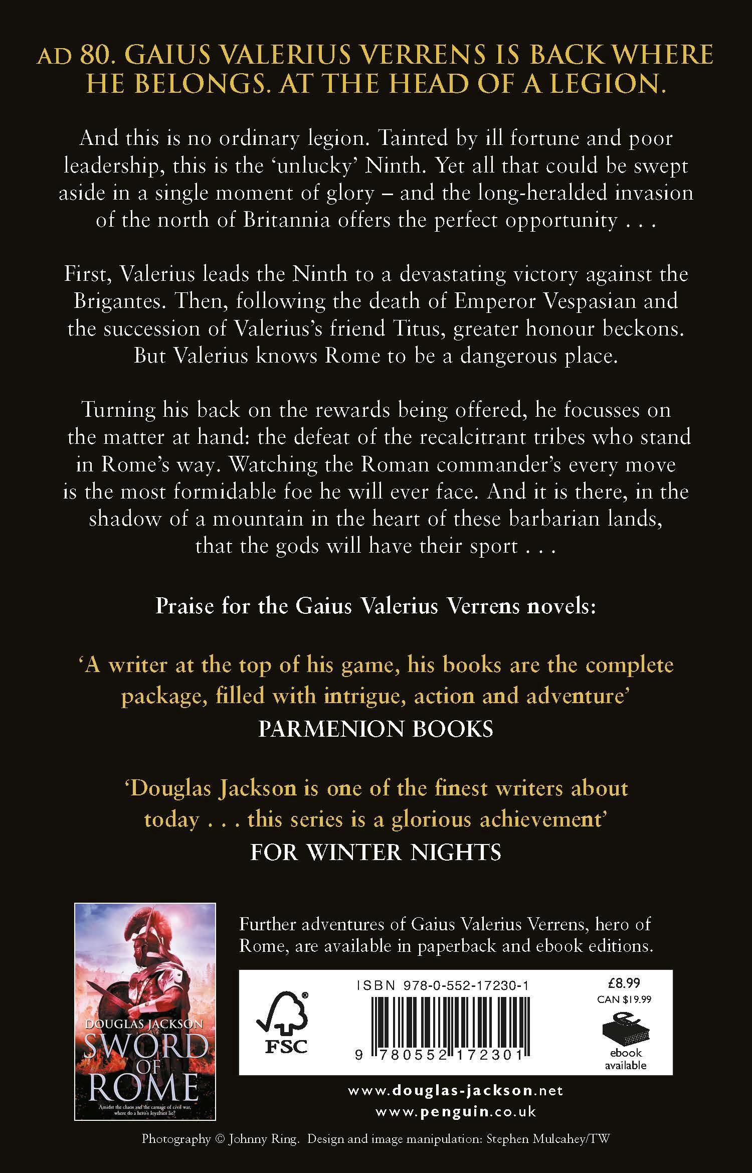 Rückseitencover Hammer of Rome