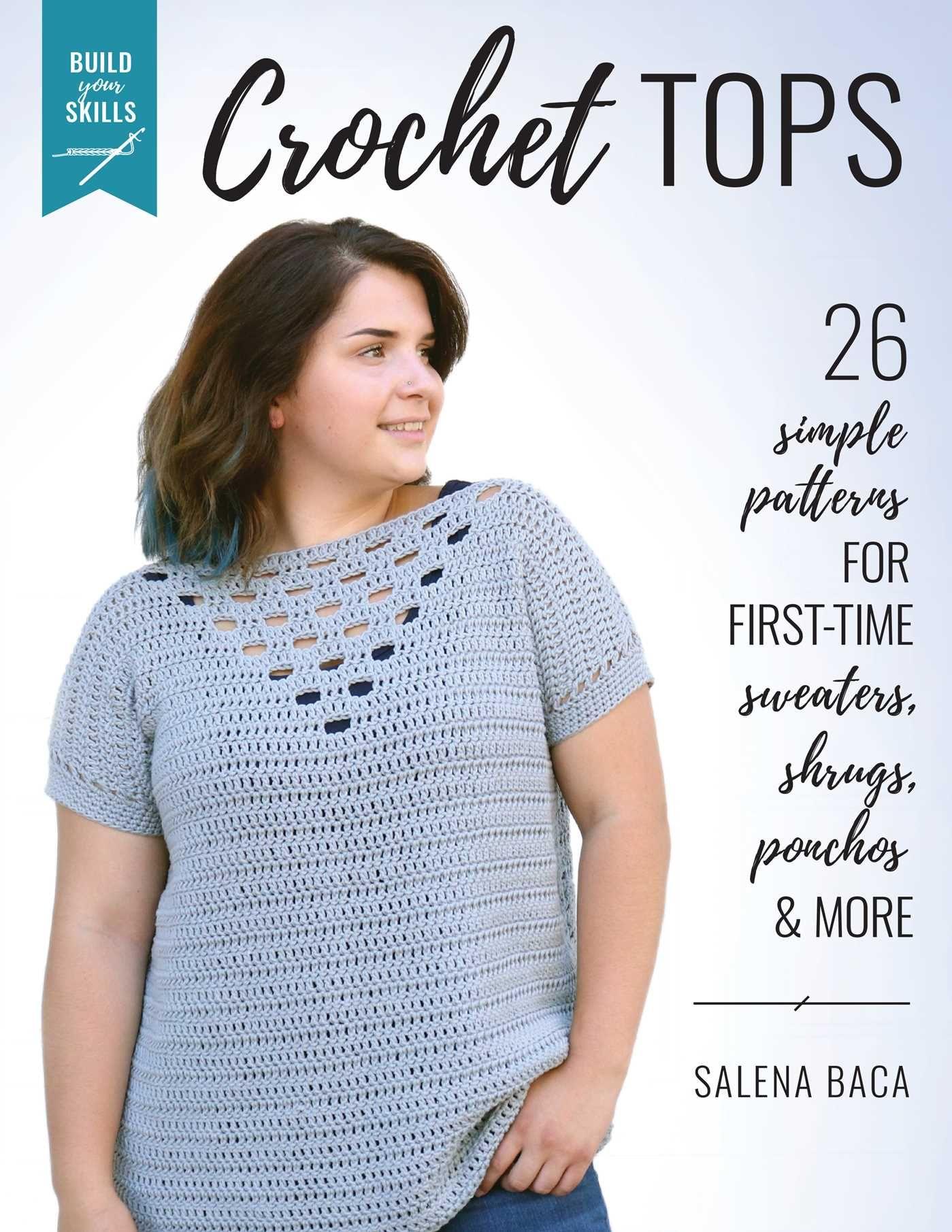 Vorderes Coverbild Build Your Skills Crochet Tops