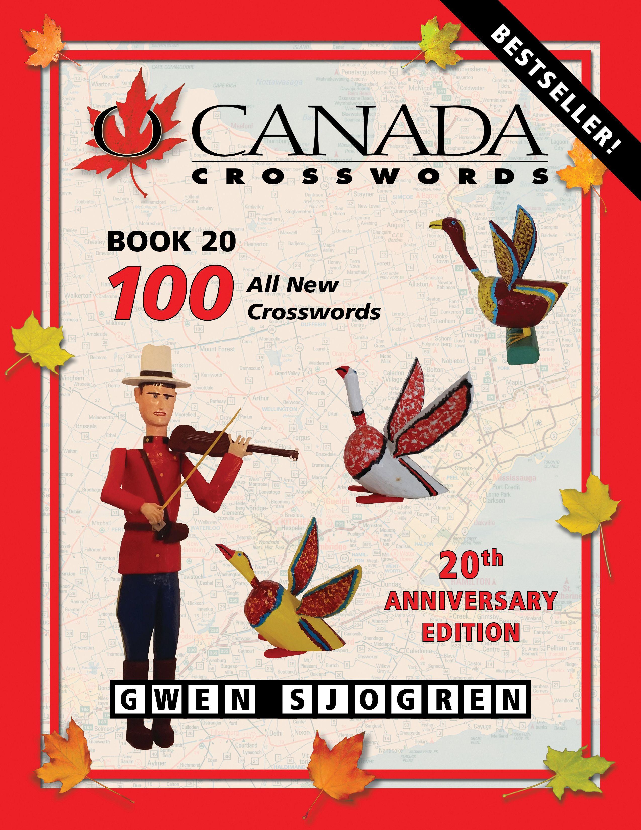 Vorderes Coverbild O Canada Crosswords, Book 20