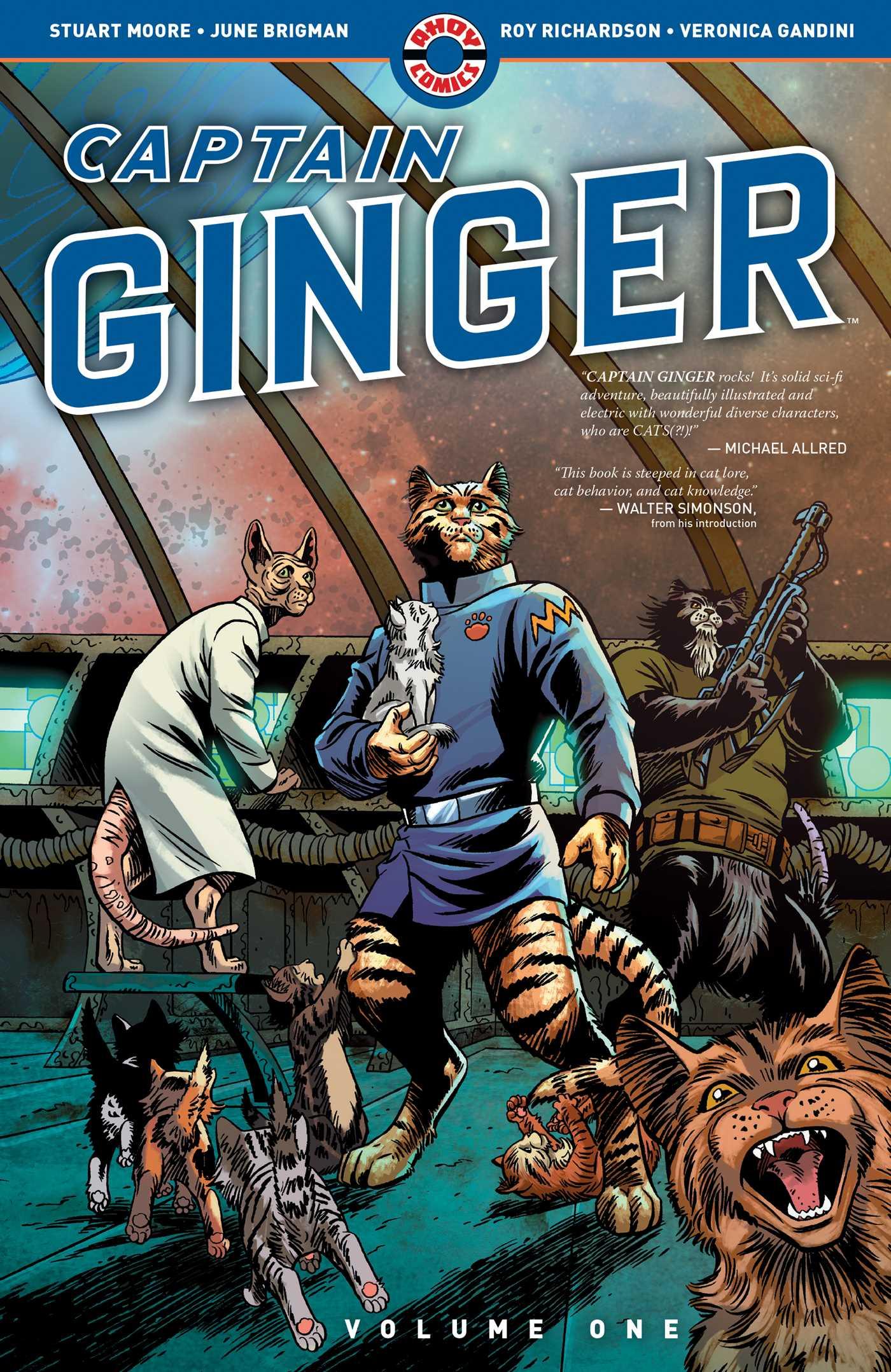 Vorderes Coverbild Captain Ginger
