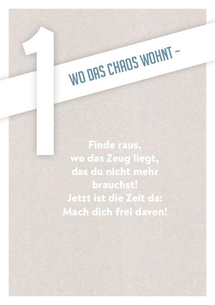 Beispielinhalt (Bild) Adventskalender Zero