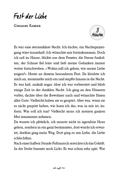 Beispielinhalt (Bild) Die schönsten Kurzgeschichten zu Weihnachten