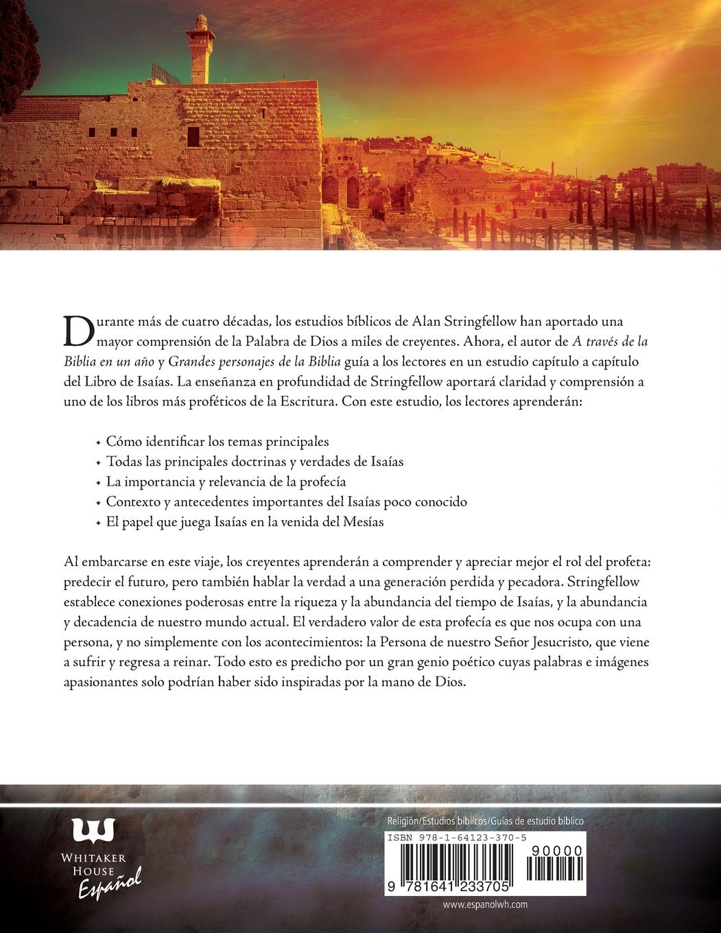 Rückseitencover Un Análisis Profundo del Libro de Isaías