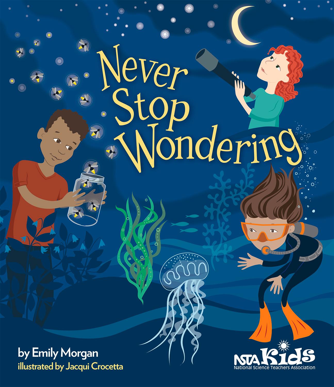 Vorderes Coverbild Never Stop Wondering