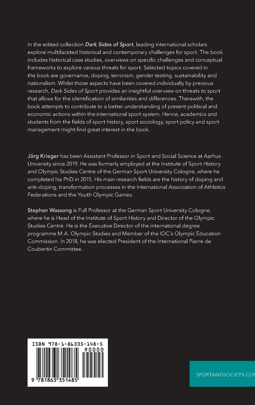 Rückseitencover Dark Sides of Sport