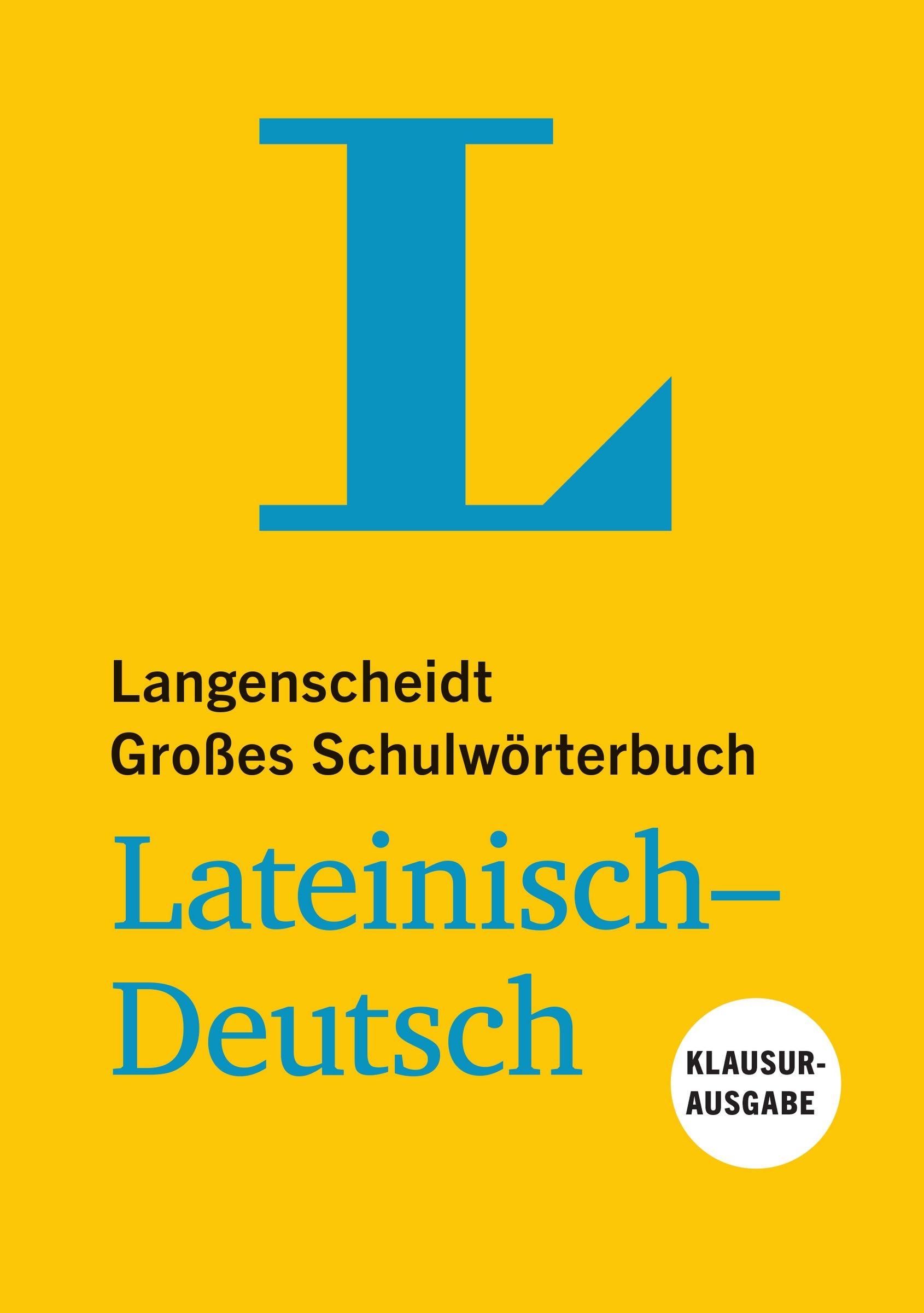 Vorderes Coverbild Langenscheidt Großes Schulwörterbuch Lateinisch-Deutsch Klausurausgabe - Buch mit Online-Anbindung