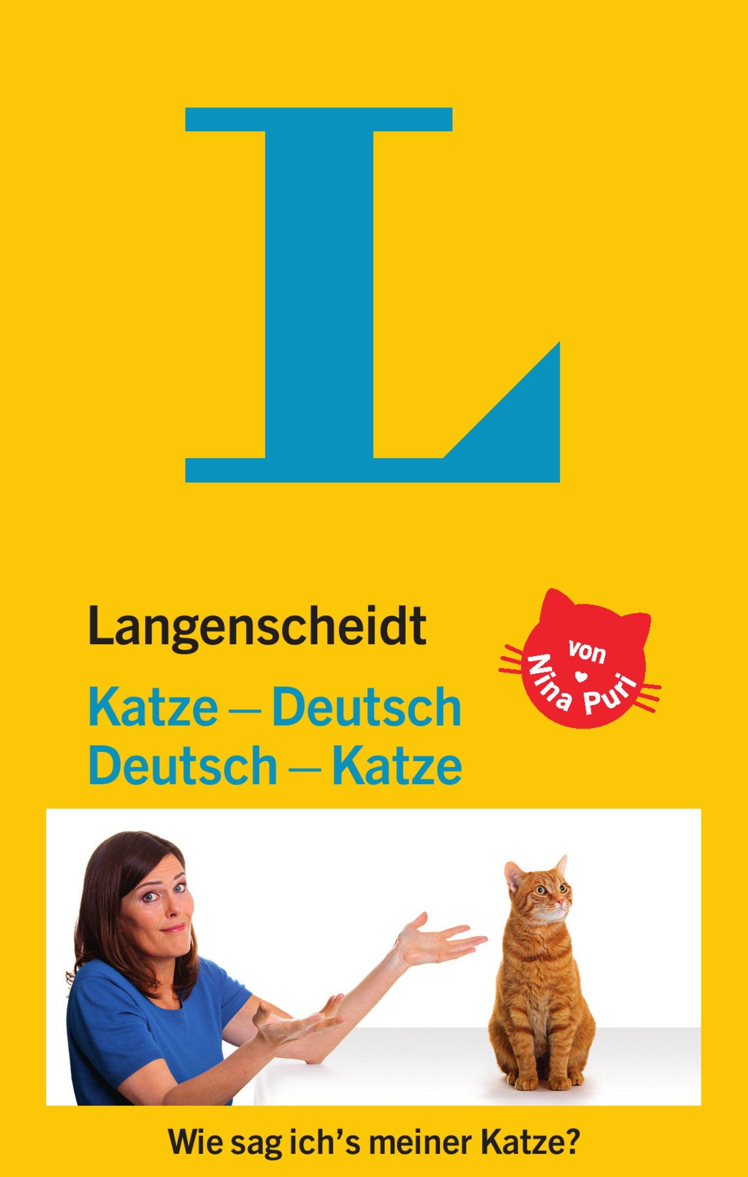 Vorderes Coverbild Langenscheidt Katze-Deutsch/Deutsch-Katze