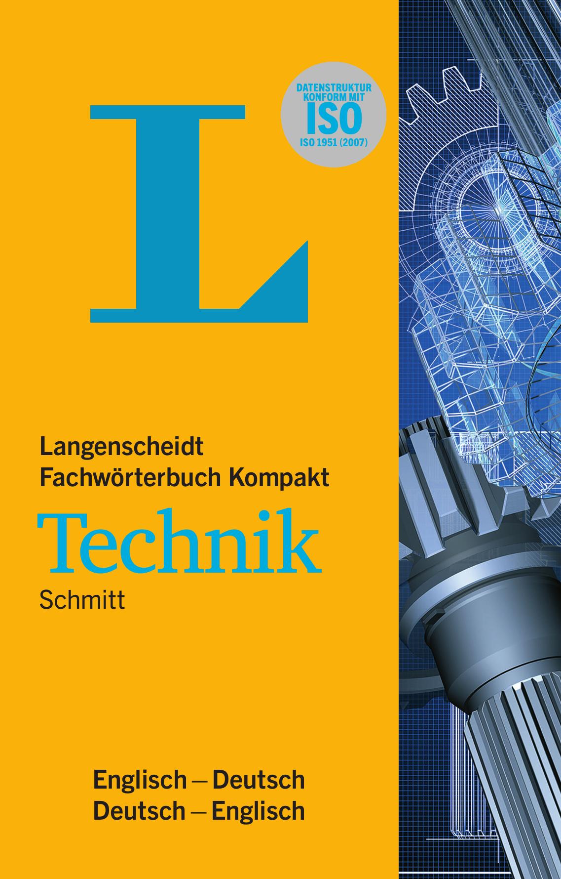 Vorderes Coverbild Langenscheidt Fachwörterbuch Kompakt Technik Englisch