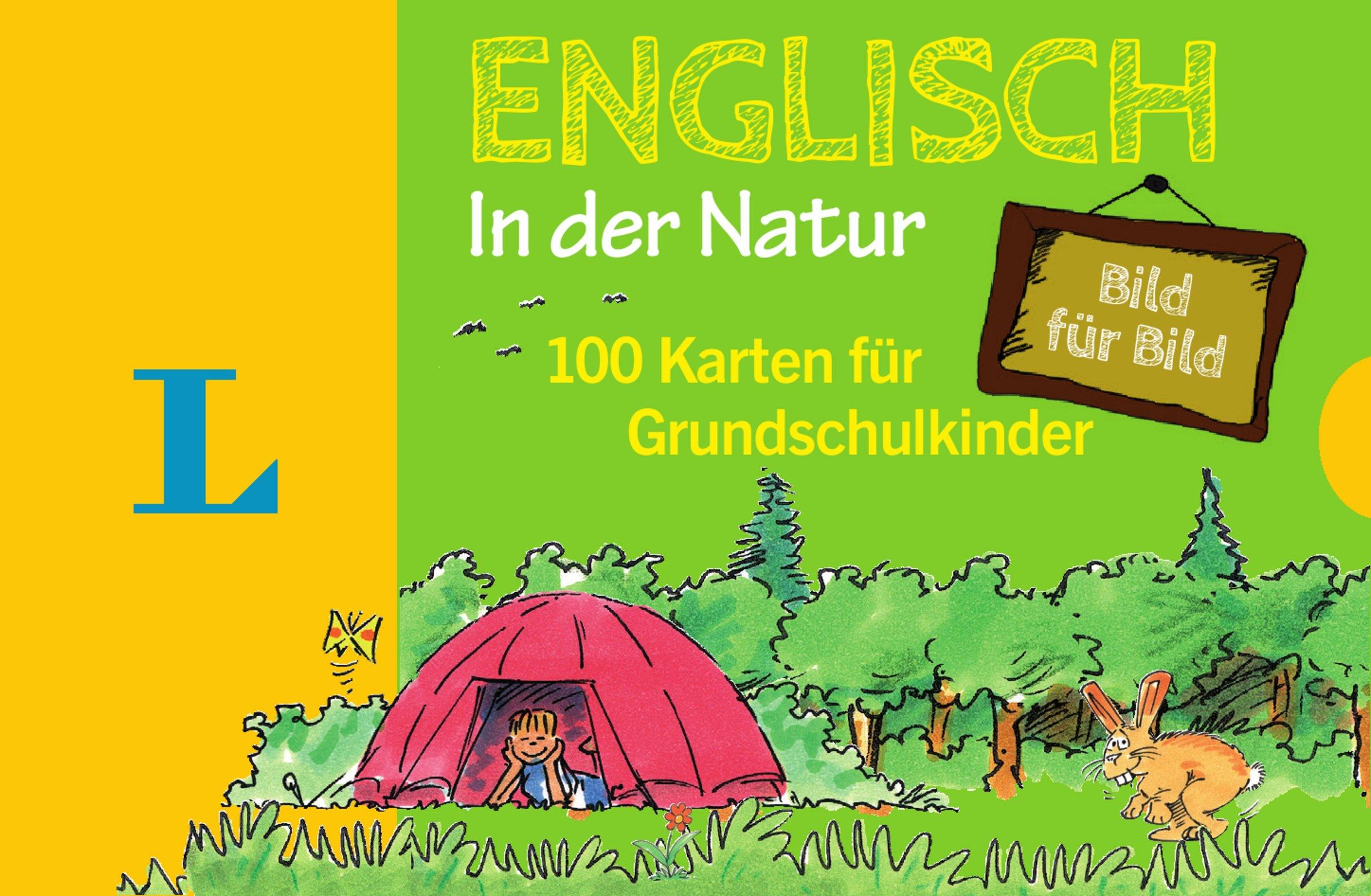 Vorderes Coverbild Langenscheidt Englisch Bild für Bild in der Natur - für Sprachanfänger