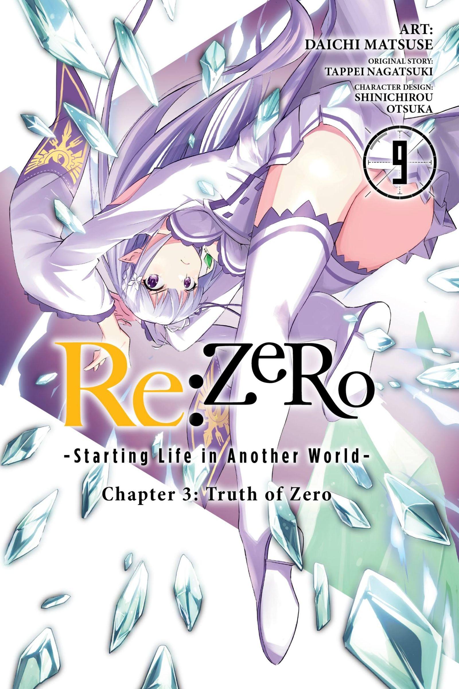 Vorderes Coverbild RE: Zero -Starting Life in Another World-, Chapter 3: Truth of Zero, Vol. 9 (Manga)
