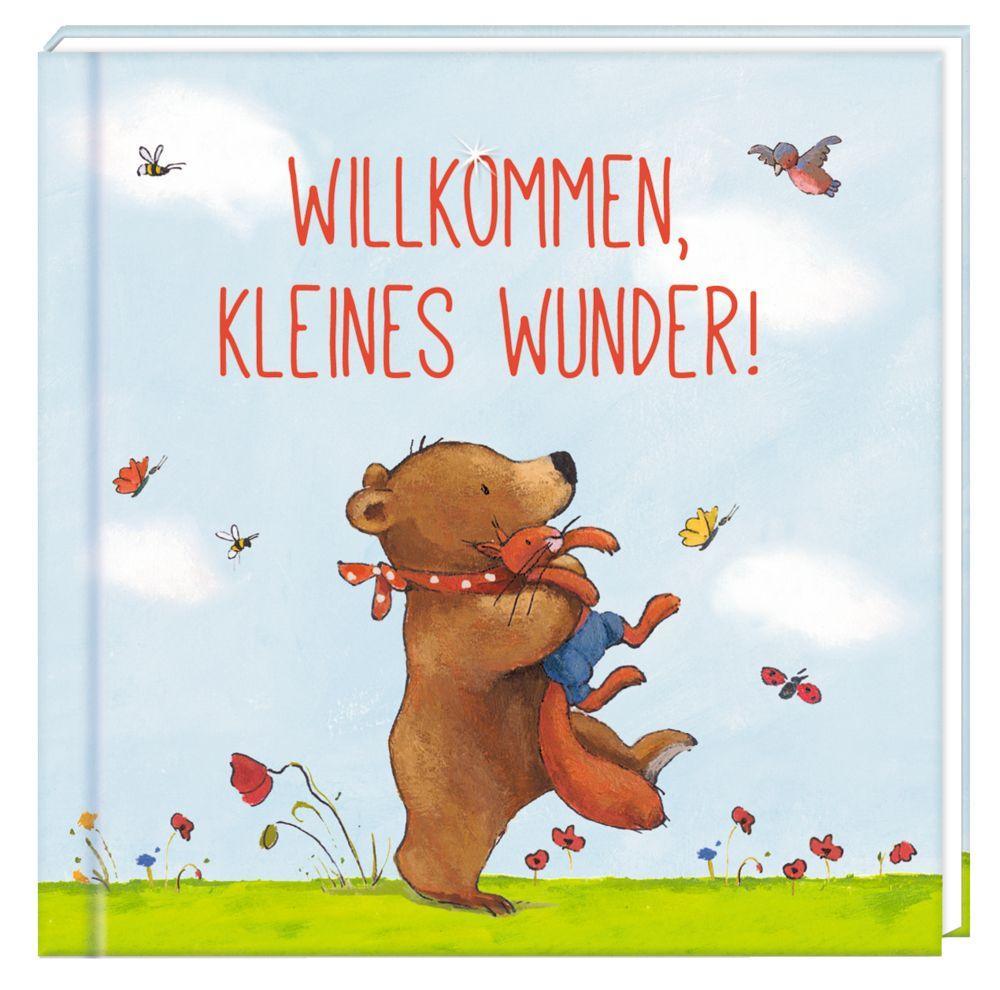 Beispielinhalt (Bild) Geschenkset - BabyBär - Willkommen, kleines Wunder!