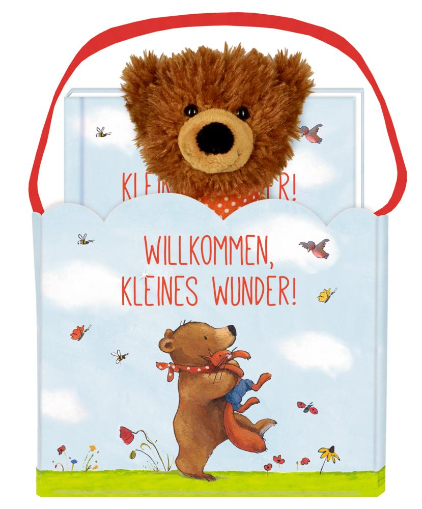 Vorderes Coverbild Geschenkset - BabyBär - Willkommen, kleines Wunder!