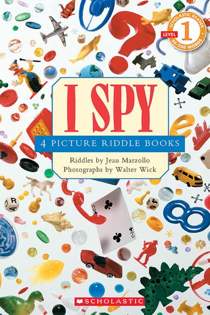 Vorderes Coverbild I Spy: 4 Picture Riddle Books (Scholastic Reader, Level 1)
