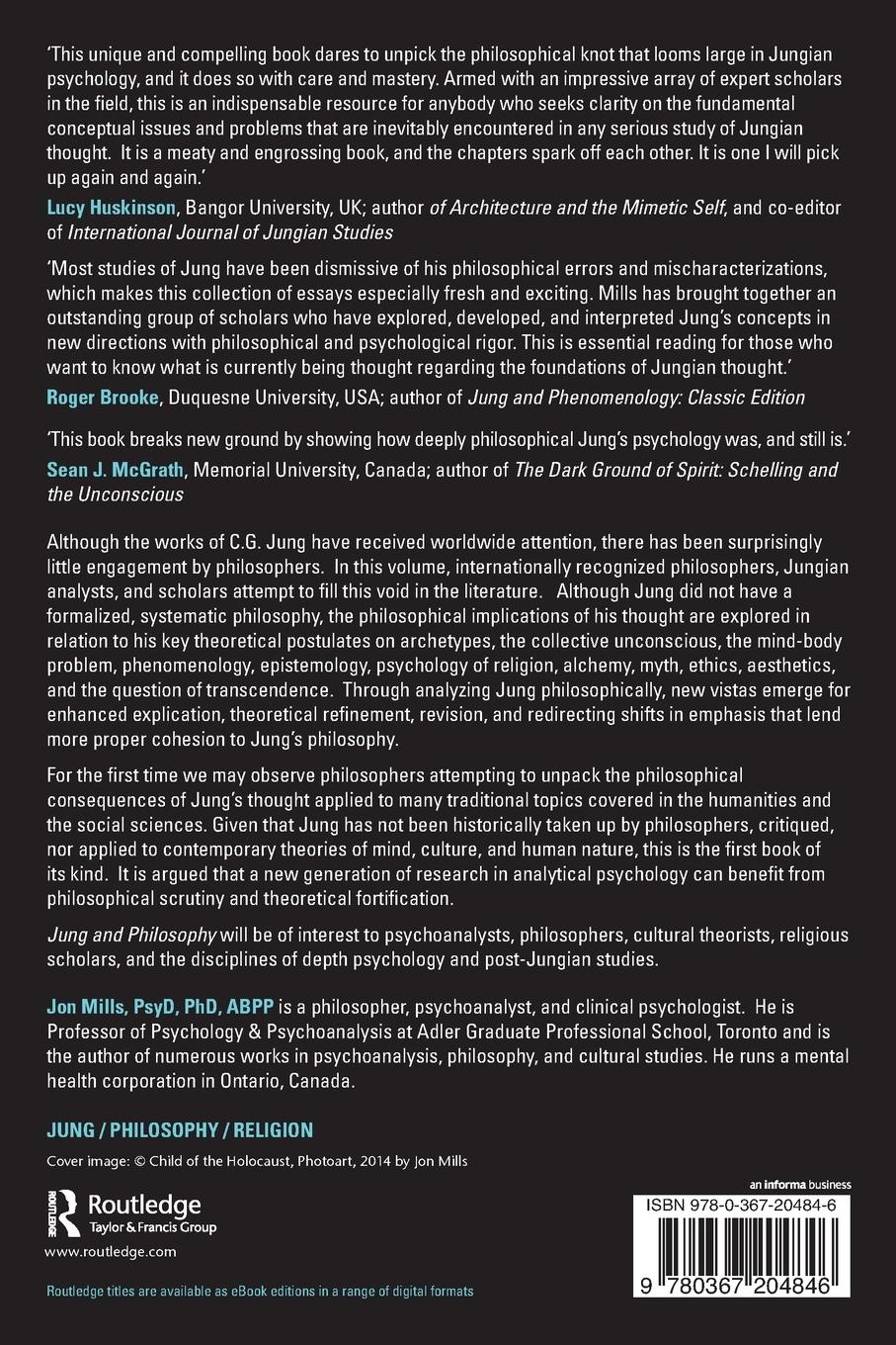 Rückseitencover Jung and Philosophy