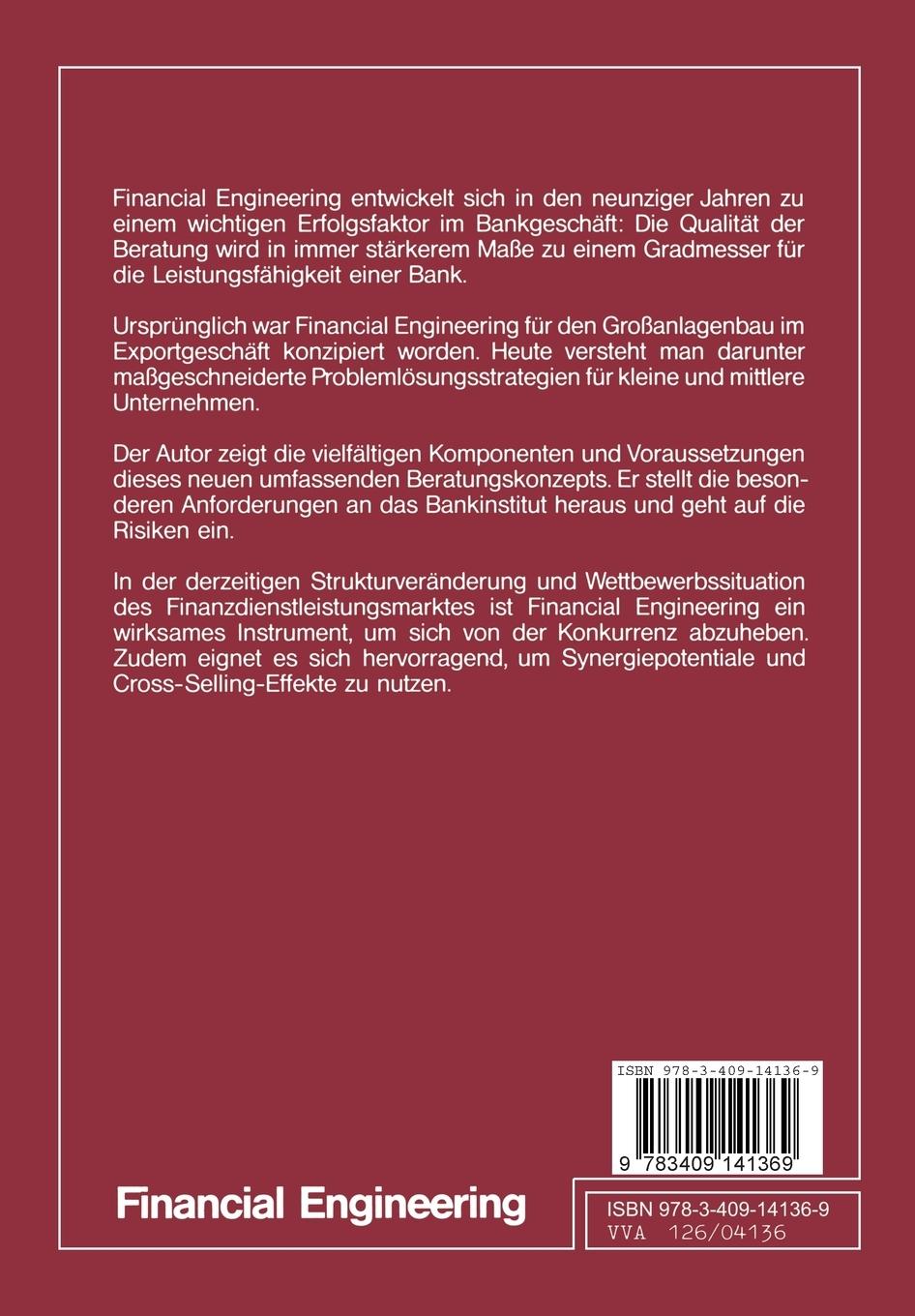 Rückseitencover Financial Engineering