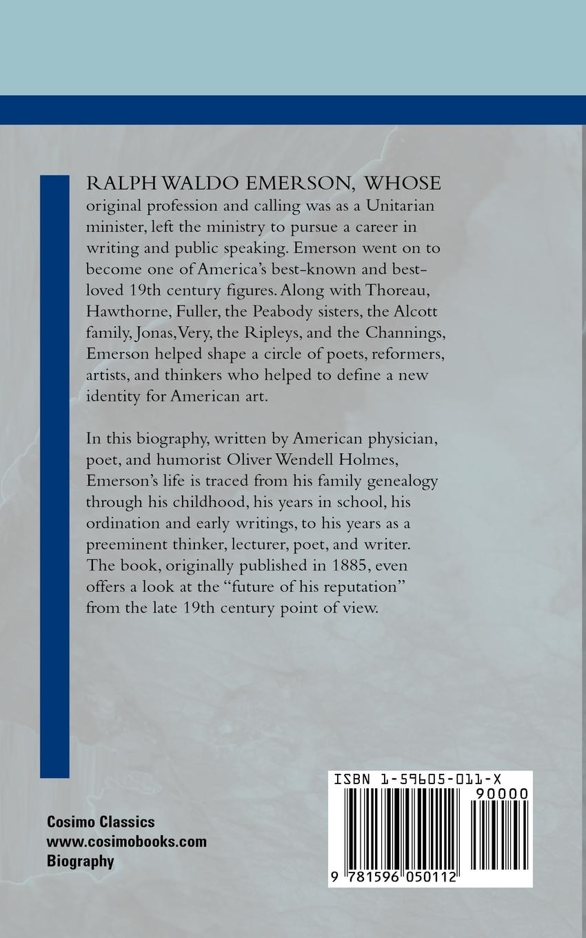 Rückseitencover Ralph Waldo Emerson