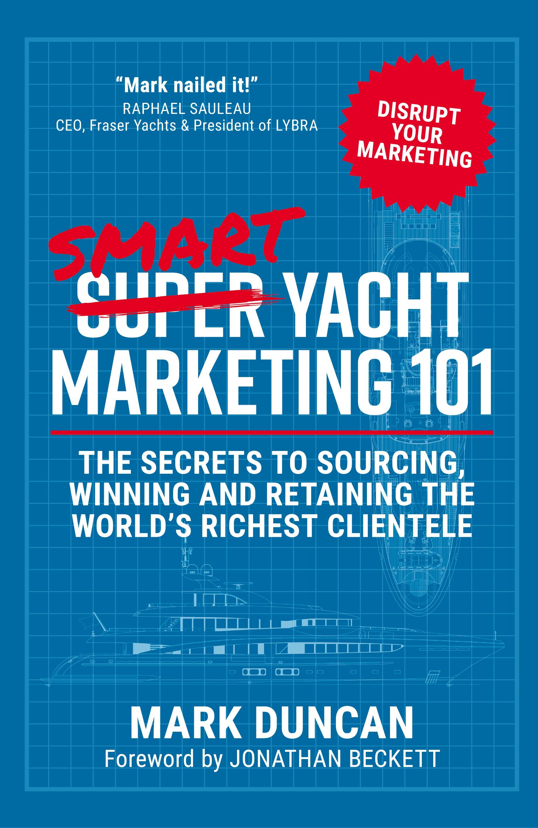 Vorderes Coverbild Smart Yacht Marketing 101
