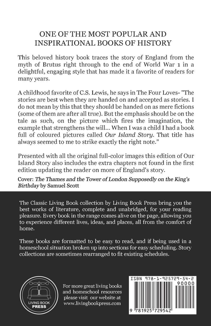 Rückseitencover Our Island Story