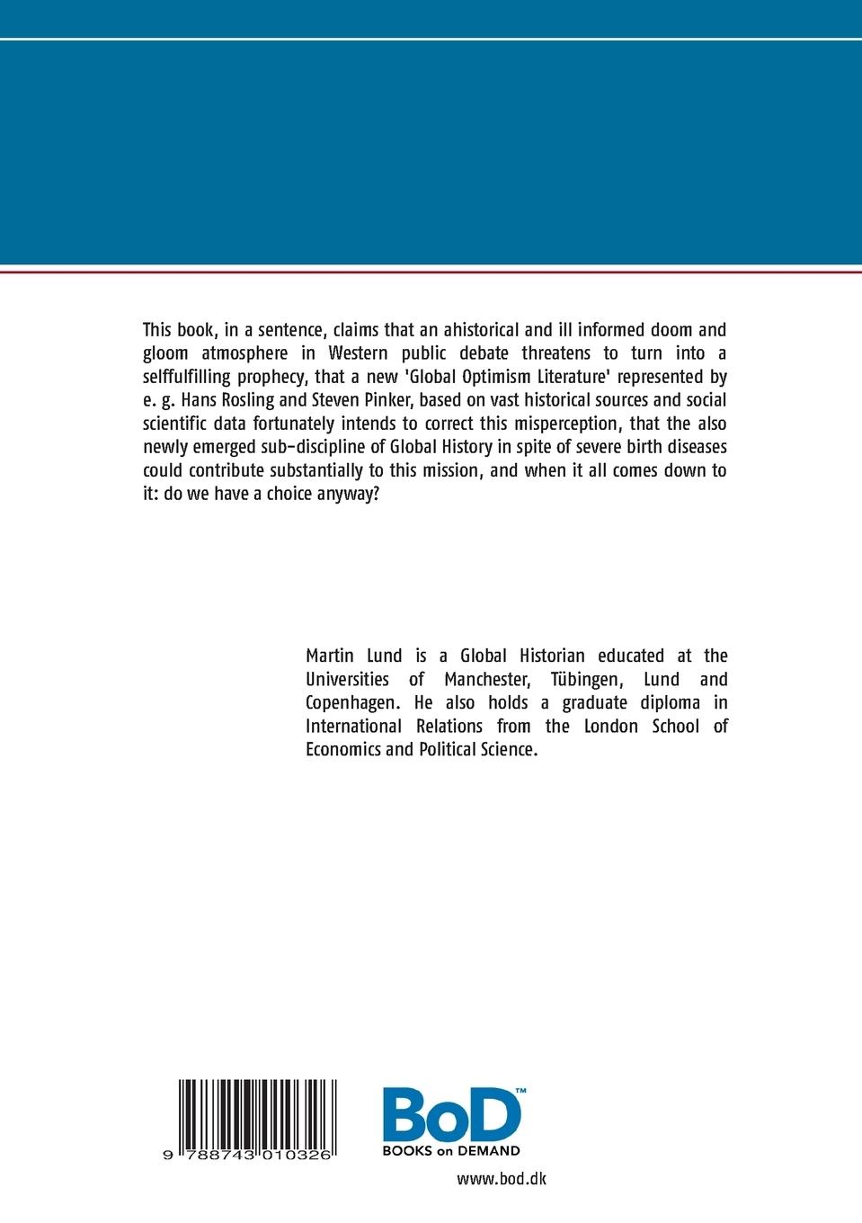 Rückseitencover The Global History Manifesto