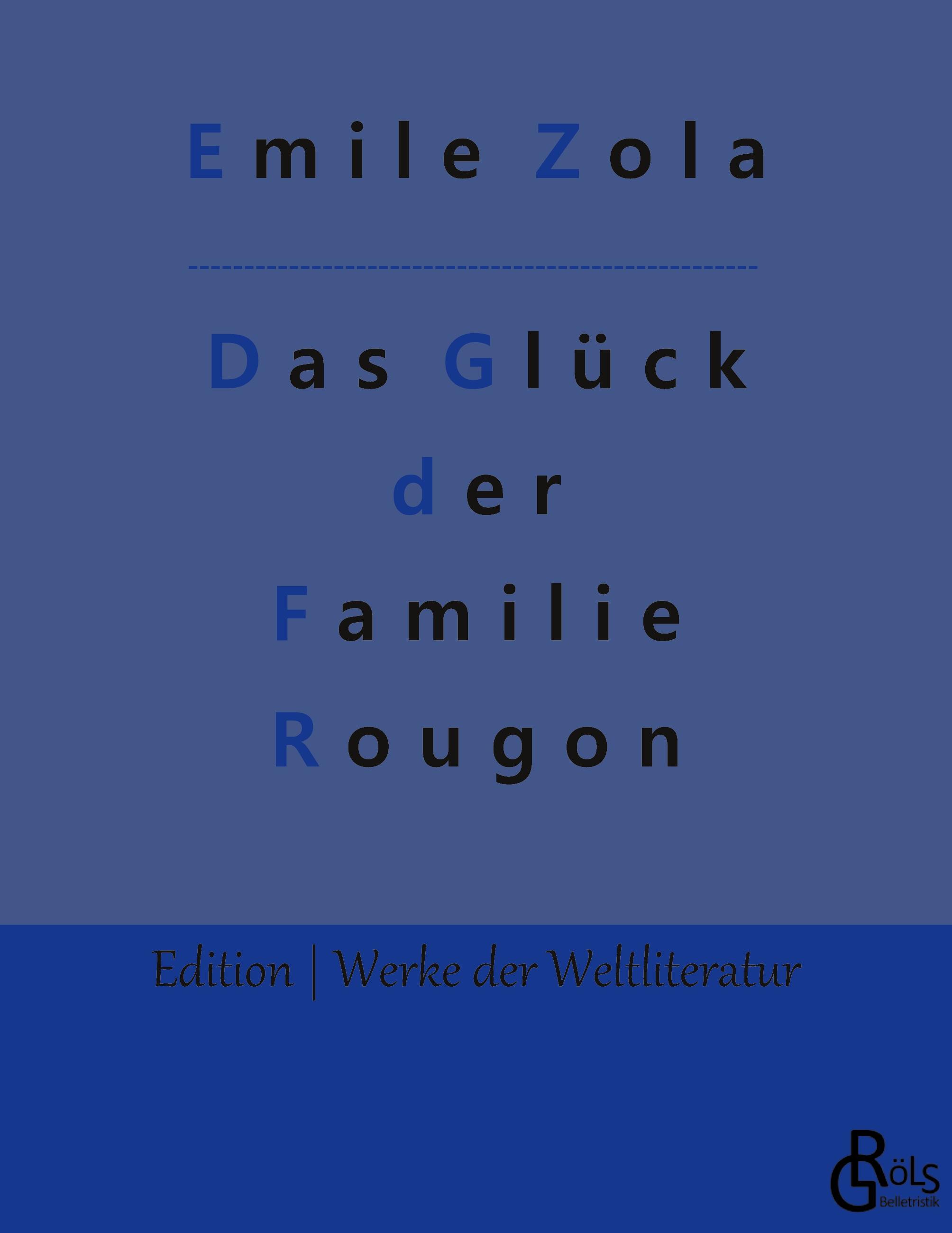 Vorderes Coverbild Das Glück der Familie Rougon