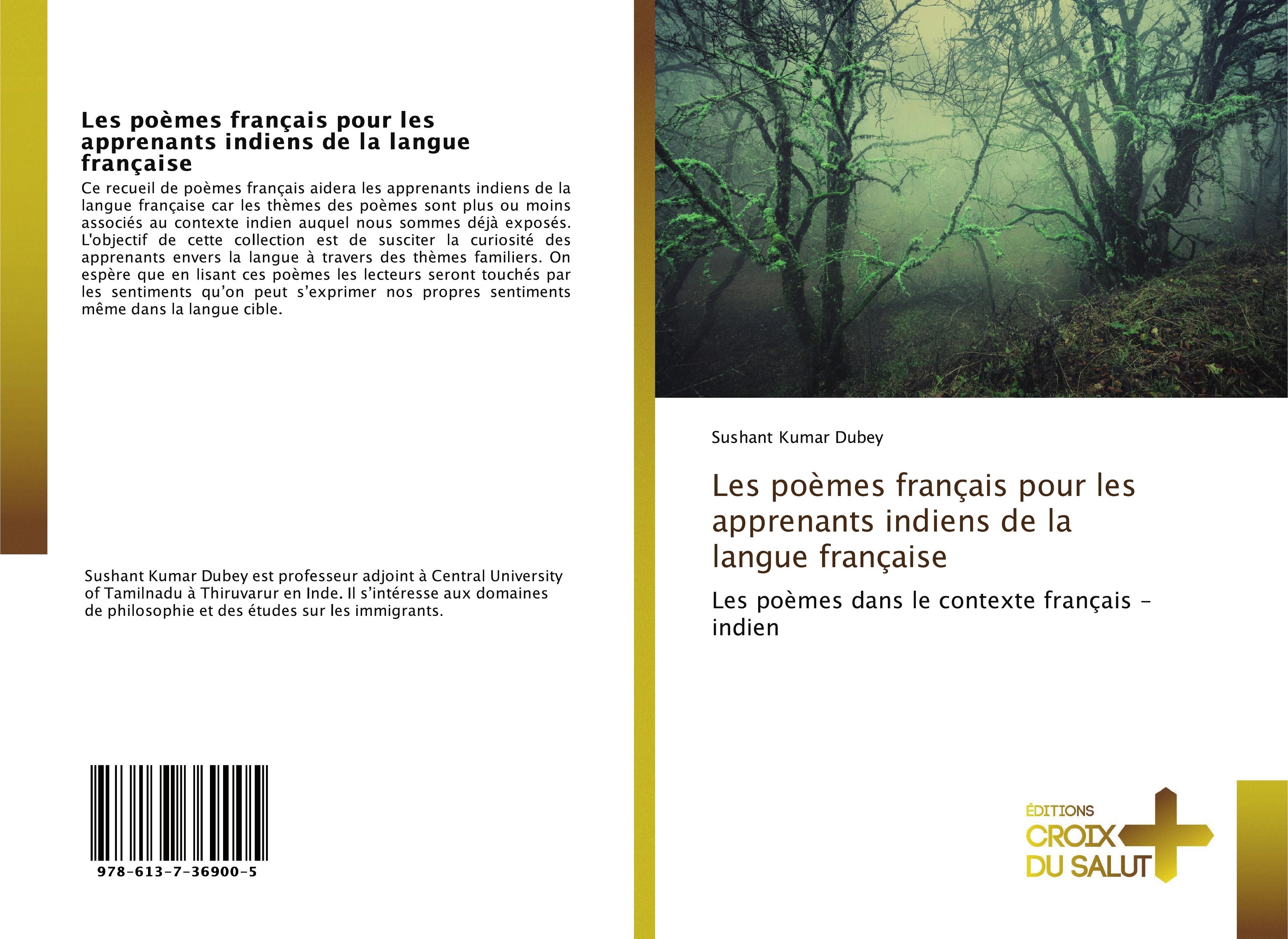 Vorderes Coverbild Les poèmes français pour les apprenants indiens de la langue française