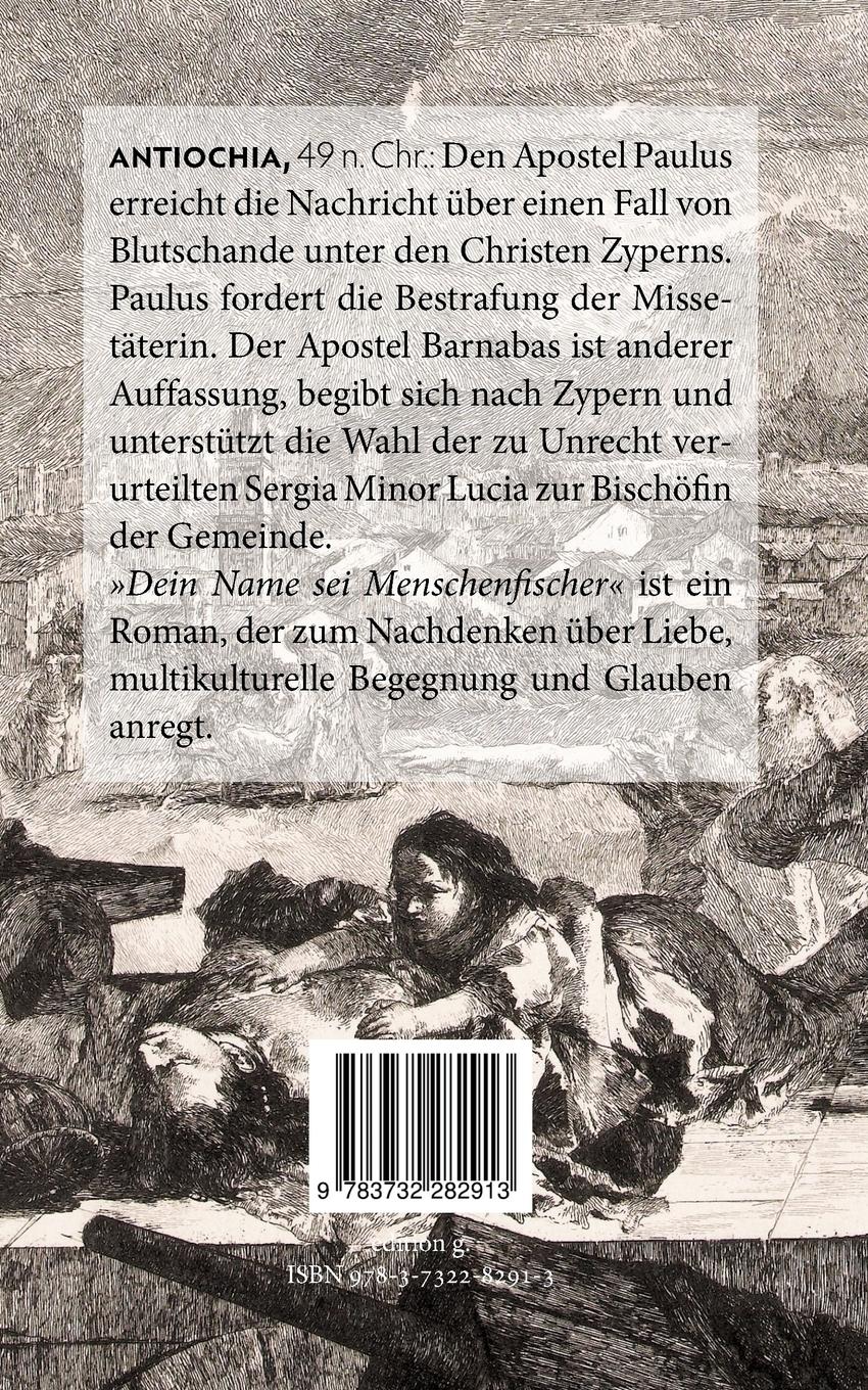 Rückseitencover Dein Name sei Menschenfischer