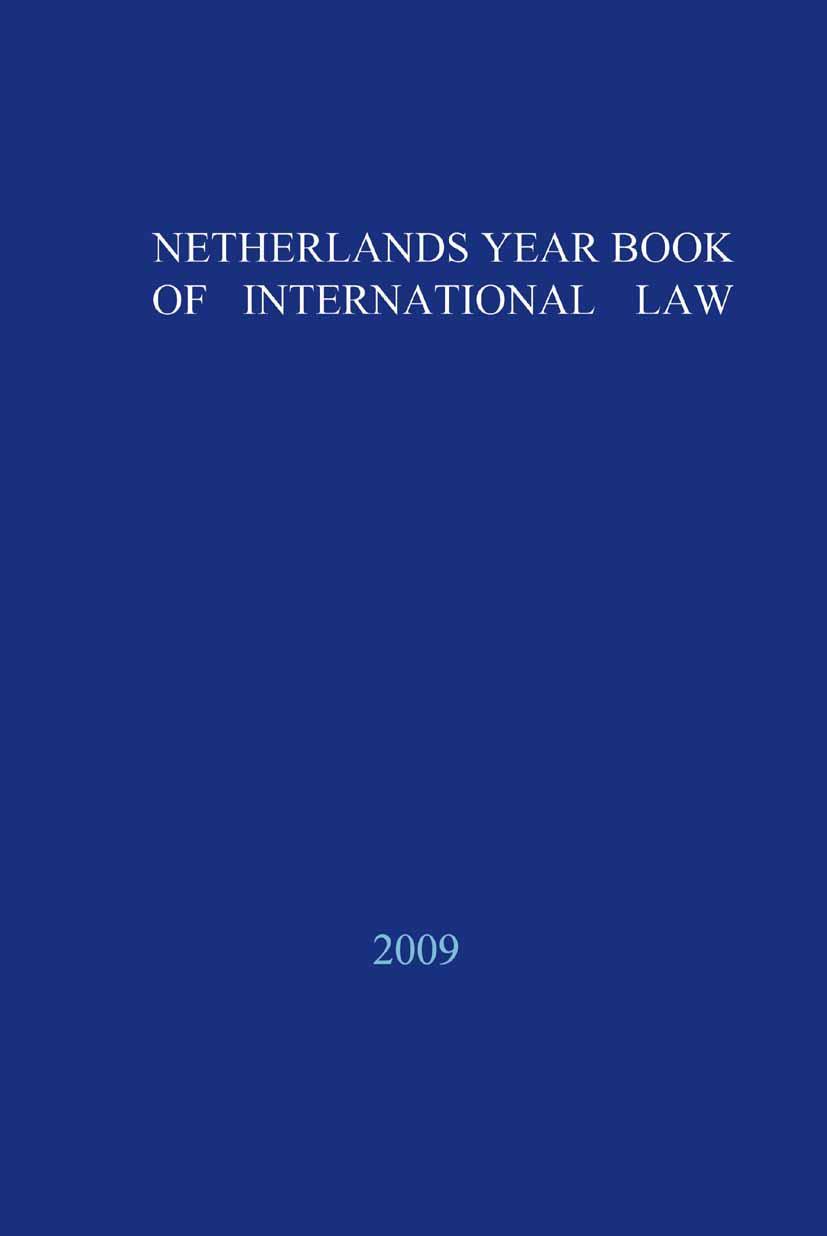 Vorderes Coverbild Netherlands Yearbook of International Law - 2002