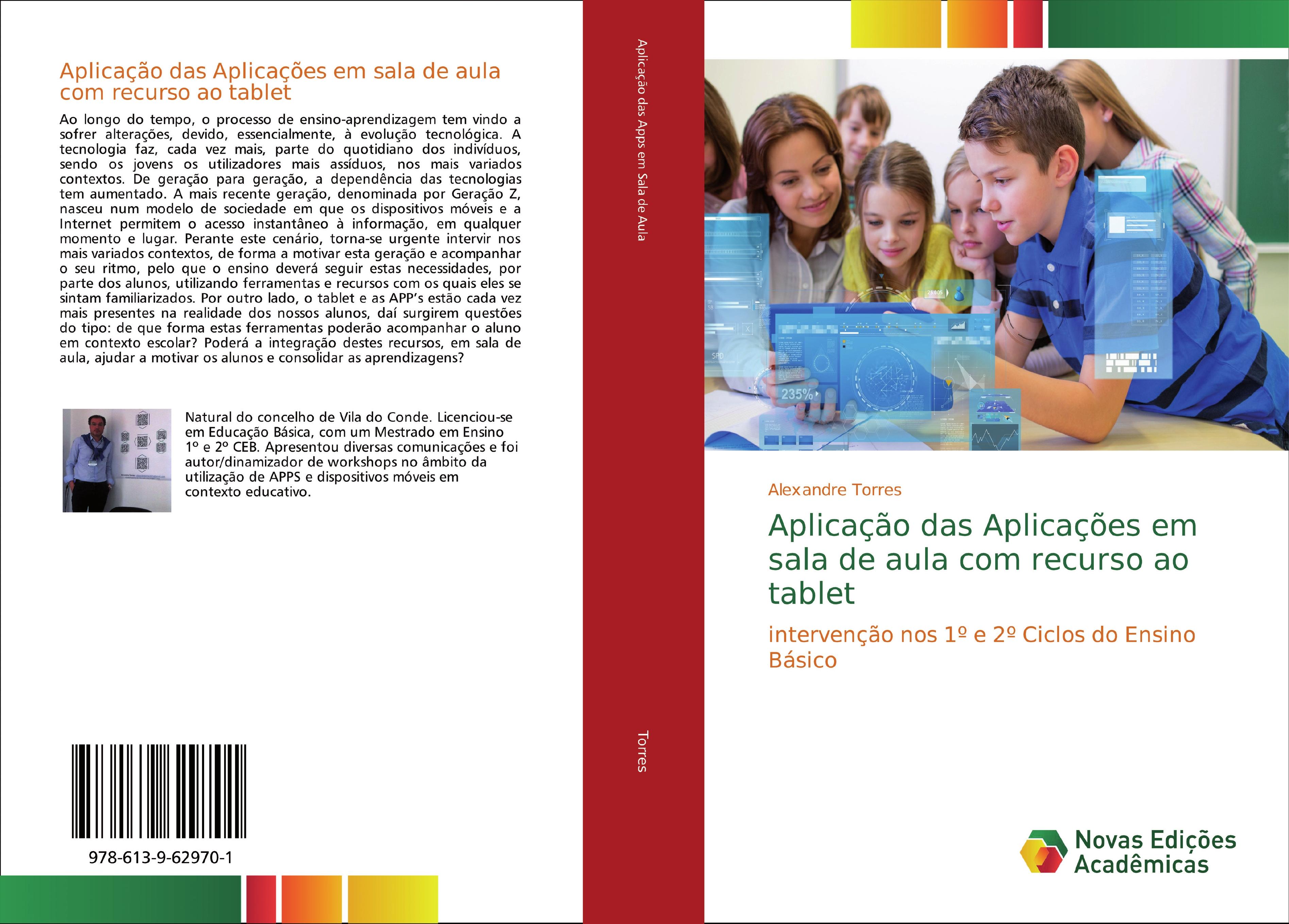 Vorderes Coverbild Aplicação das Aplicações em sala de aula com recurso ao tablet