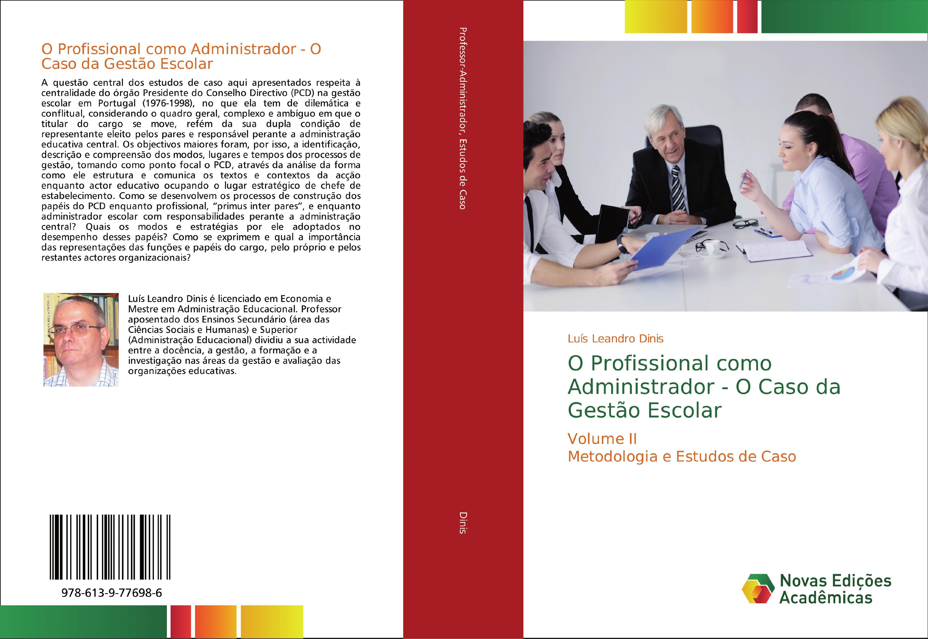 Vorderes Coverbild O Profissional como Administrador - O Caso da Gestão Escolar