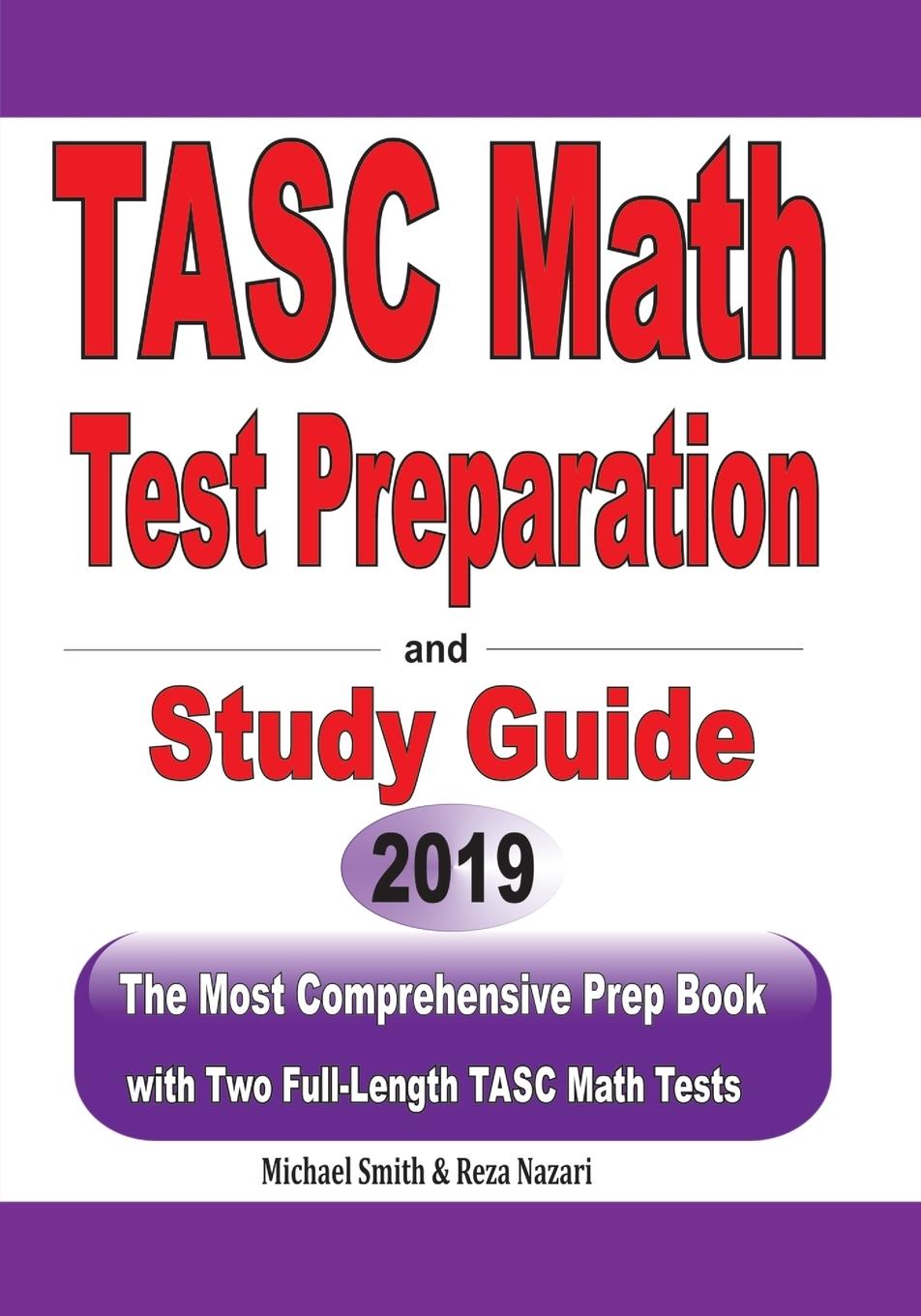 Vorderes Coverbild TASC Math Test Preparation and  study guide
