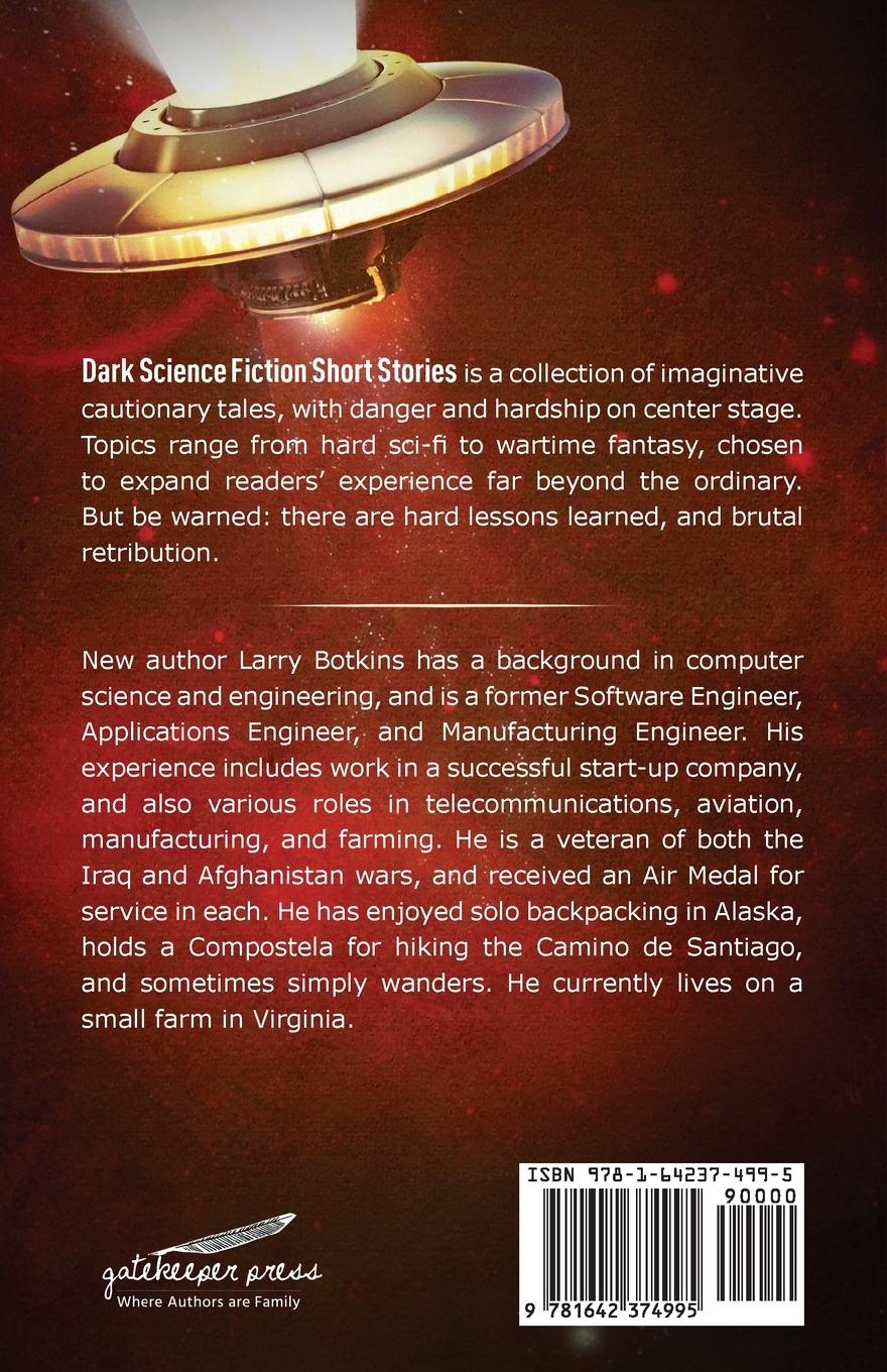 Rückseitencover Dark Science Fiction Short Stories