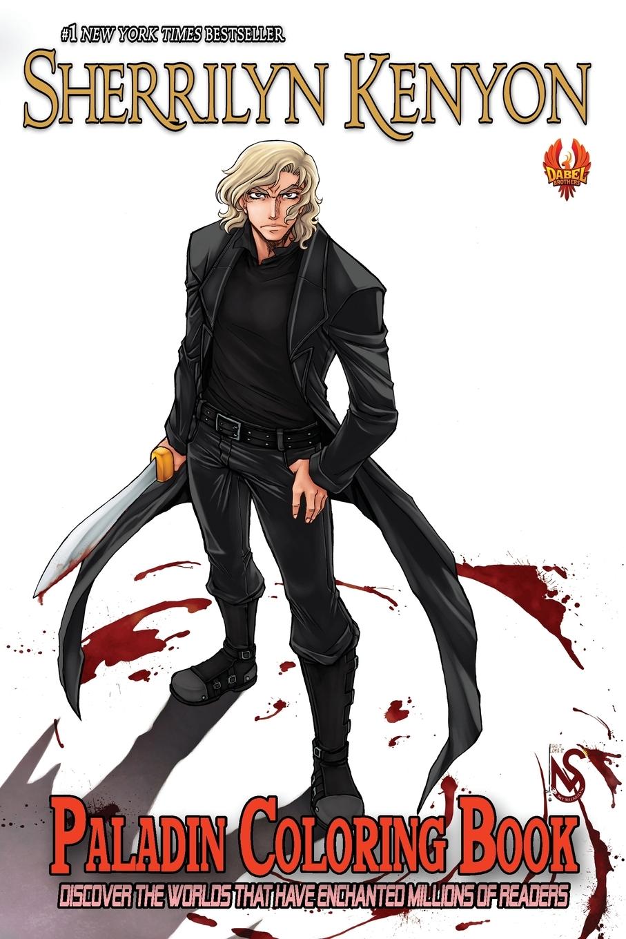 Vorderes Coverbild Paladin Coloring Book