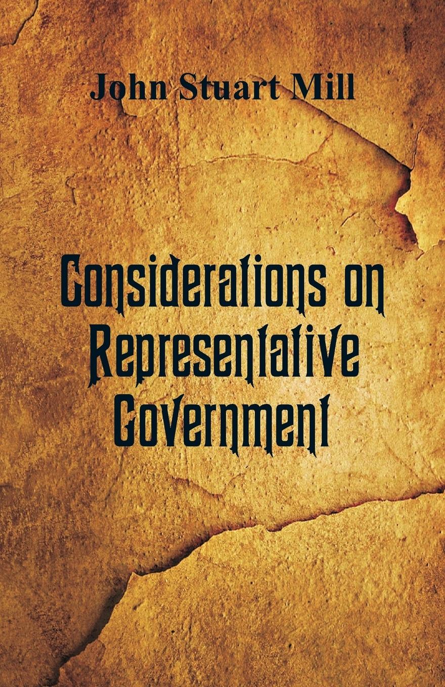 Vorderes Coverbild Considerations on Representative Government