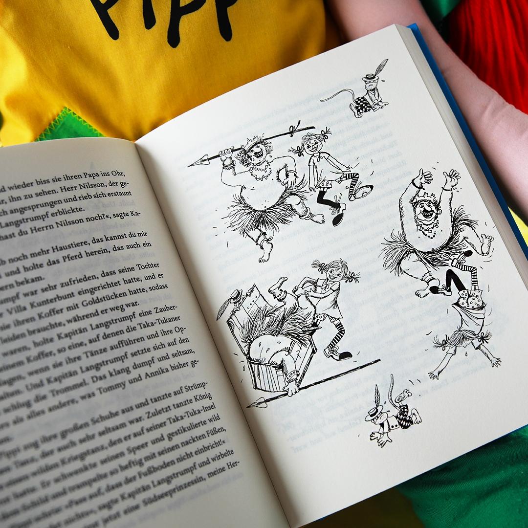 Beispielinhalt (Bild) Pippi Langstrumpf Gesamtausgabe