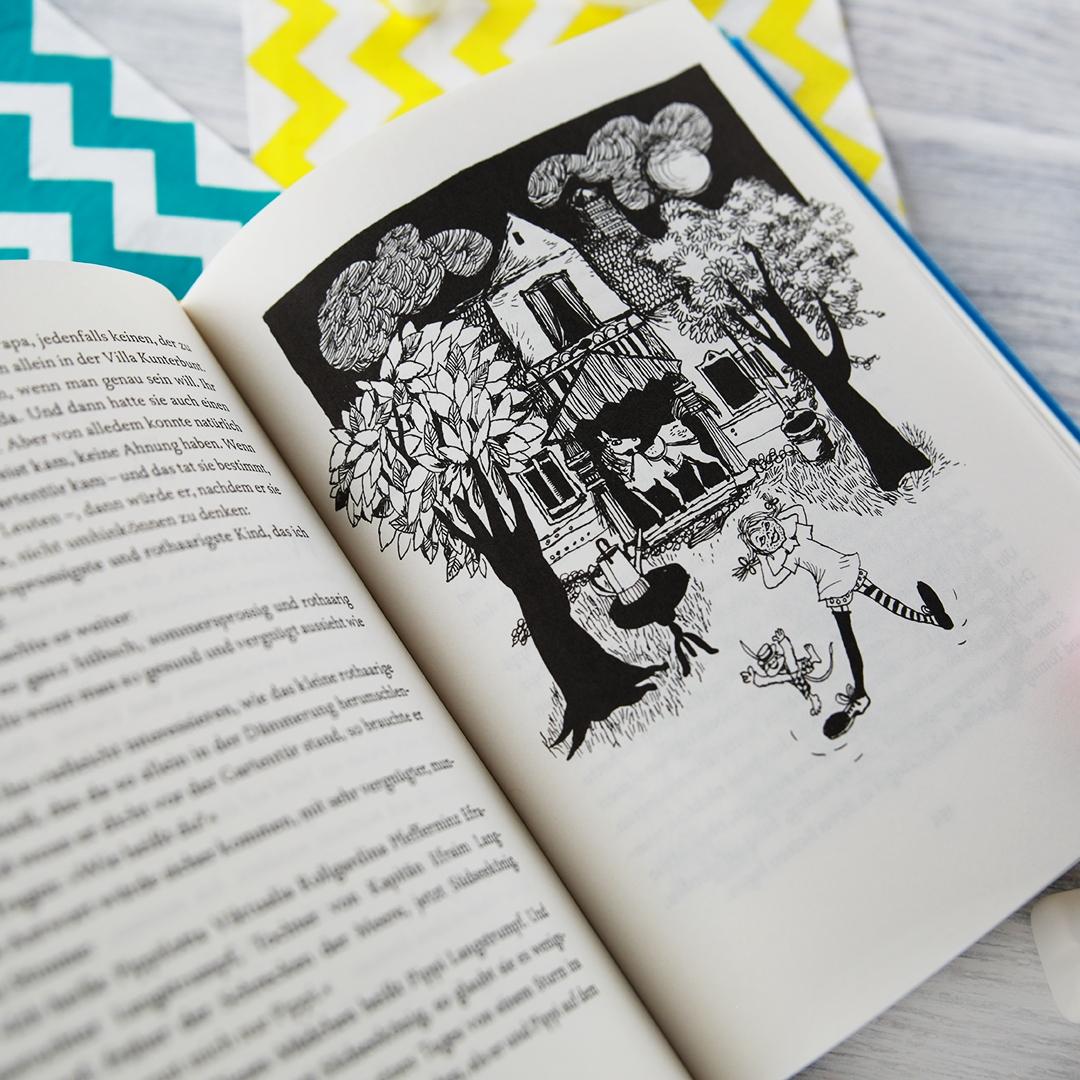 Beispielinhalt (Bild) Pippi Langstrumpf Gesamtausgabe