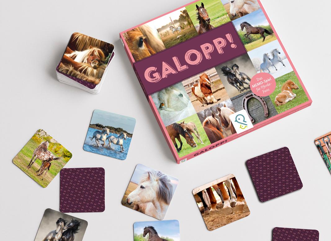 Beispielinhalt (Bild) Galopp!