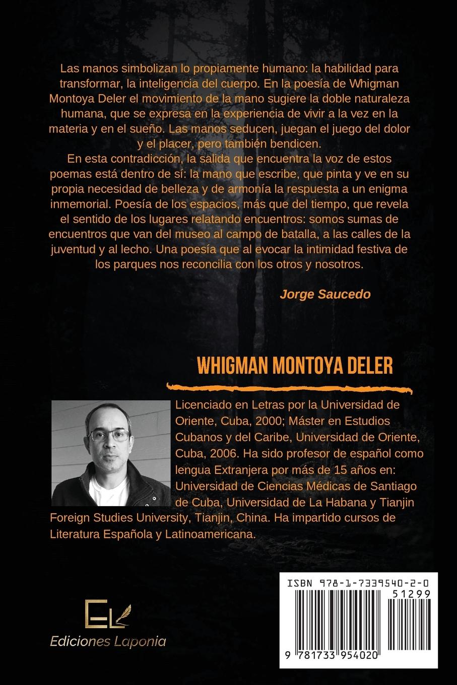 Rückseitencover El oscuro bosque de mis manos