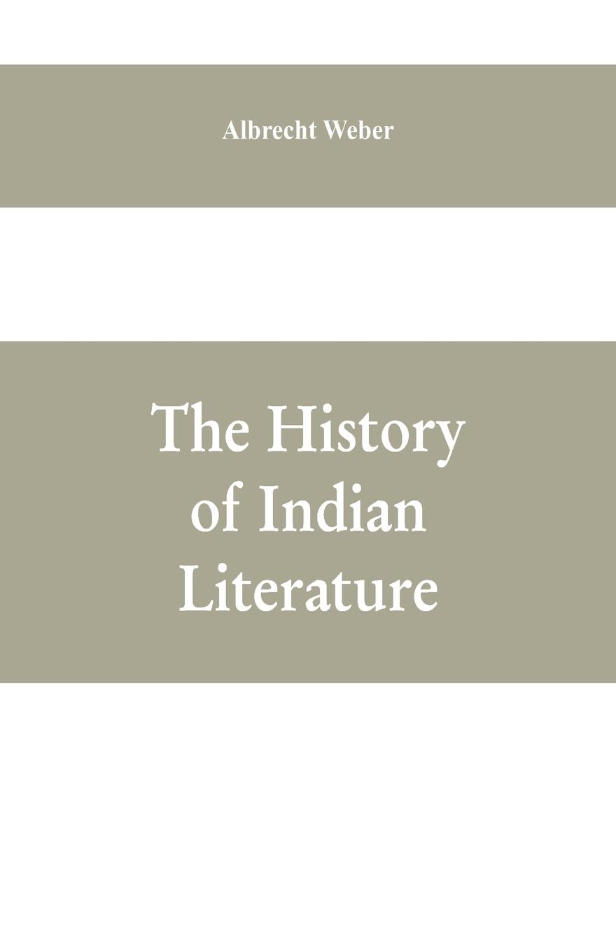 Vorderes Coverbild The History Of Indian Literature