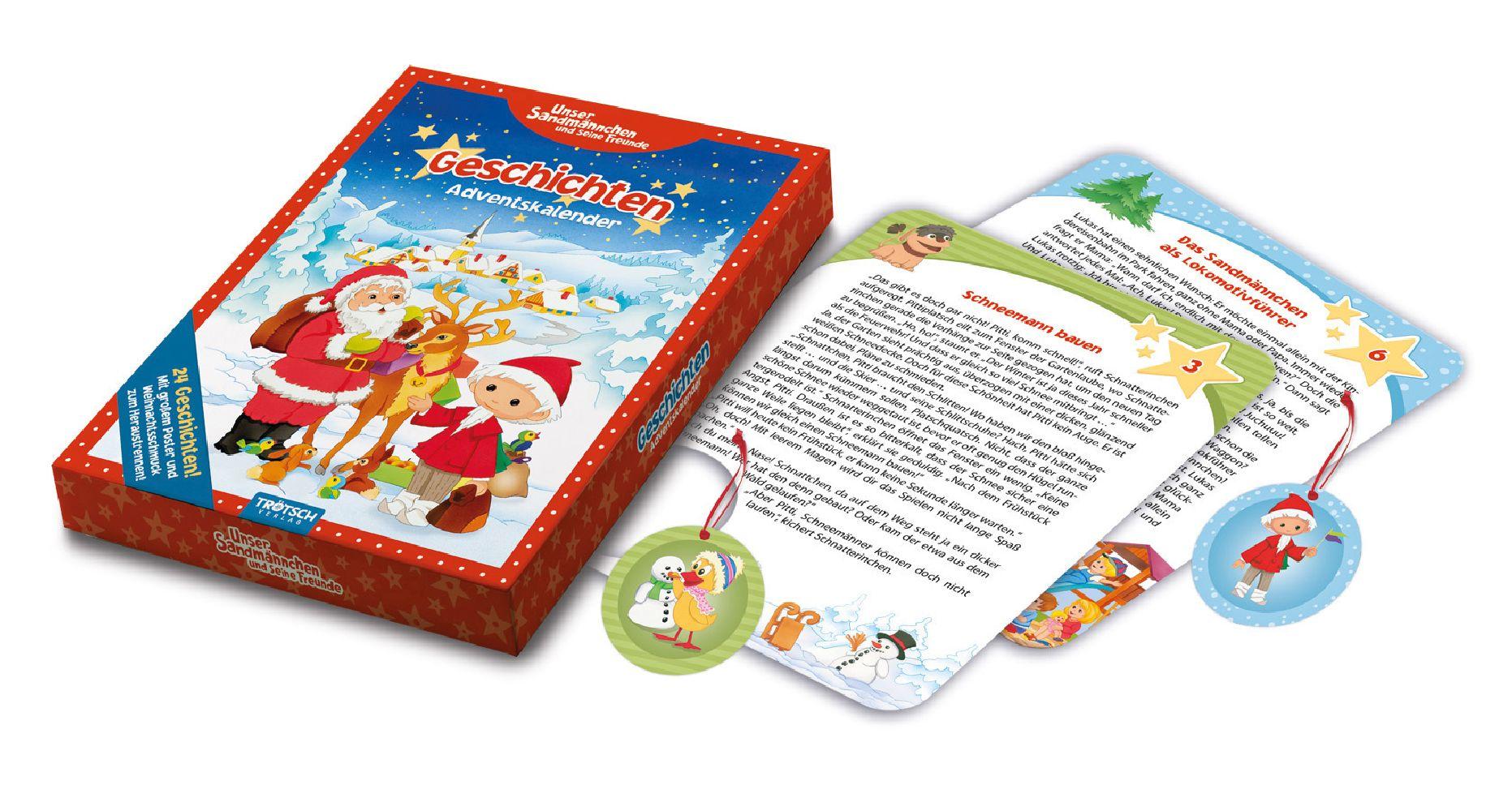 Vorderes Coverbild Trötsch Adventskalender 24 Geschichten für den Advent