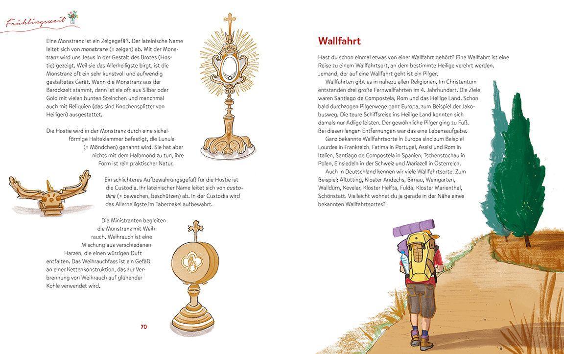 Beispielinhalt (Bild) Das Kirchenjahr für Kinder