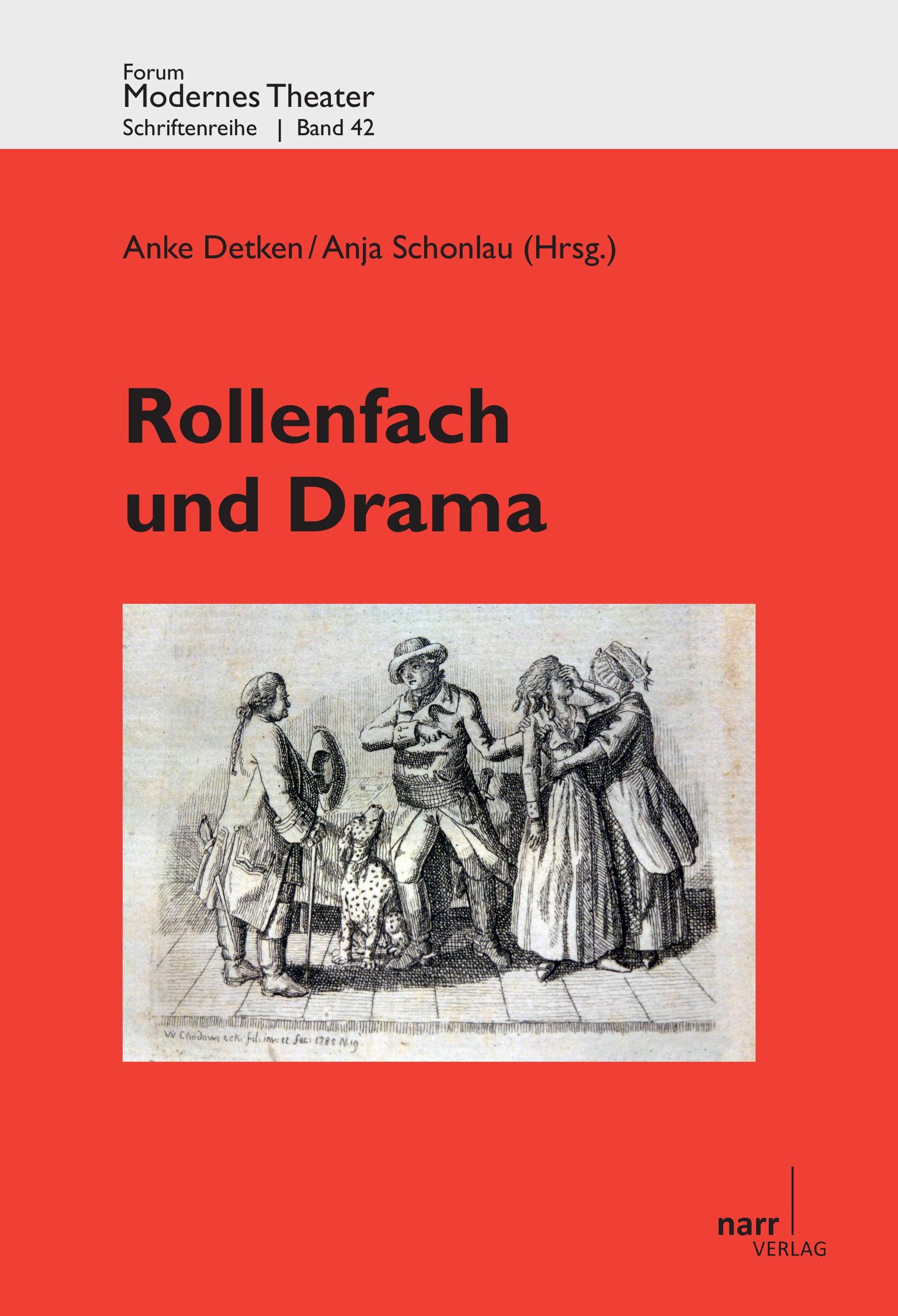 Vorderes Coverbild Rollenfach und Drama