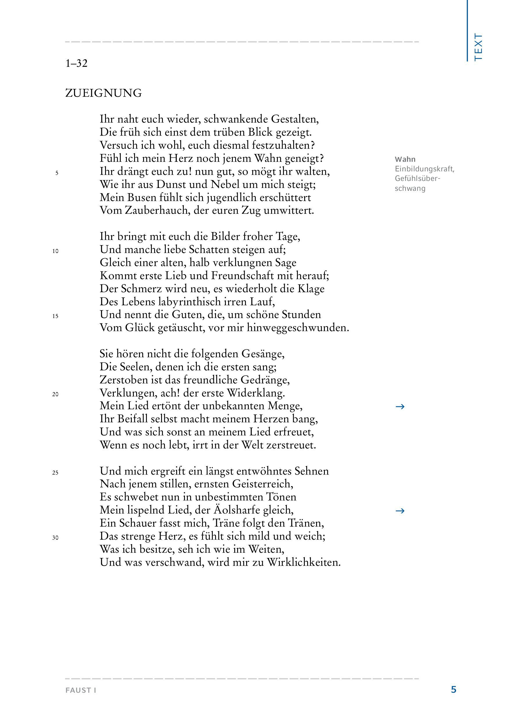 Beispielinhalt (Bild) Faust I